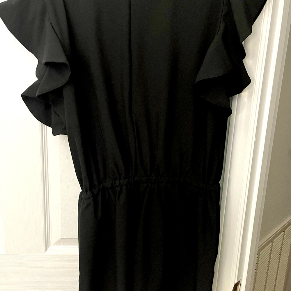 9 TO 9 ROMPER BLACK ROMPER
